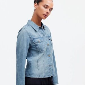 New - lightweight denim shirt jacket